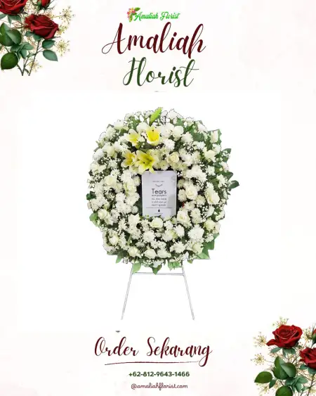 Krans Bunga Duka Cisaranten Wetan